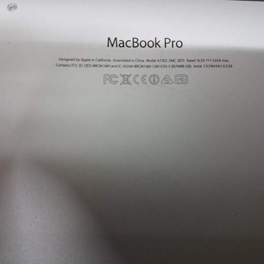 Apple MacBook Pro Core i5 2.6 13In  Mid-2014 Storage 128GB image number 4
