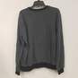Mens Gray Cotton Long Sleeve Crew Neck Pullover Sweatshirt Size X-Large image number 2