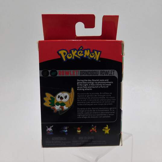 Rare Pokemon Rowlet Select Collection Season 1 Action Figure Sealed image number 4