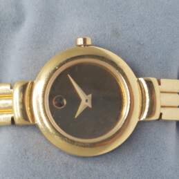 Movado All Gold Tone Harmony Museum Bracelet Watch