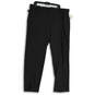 NWT Mens Black Flex Flat Front Slash Pocket Straight Leg Dress Pants Size 40X32 image number 1