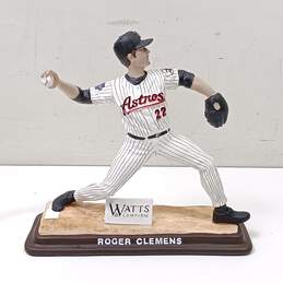 Houston Astros Roger Clemens Baseball Figurine alternative image