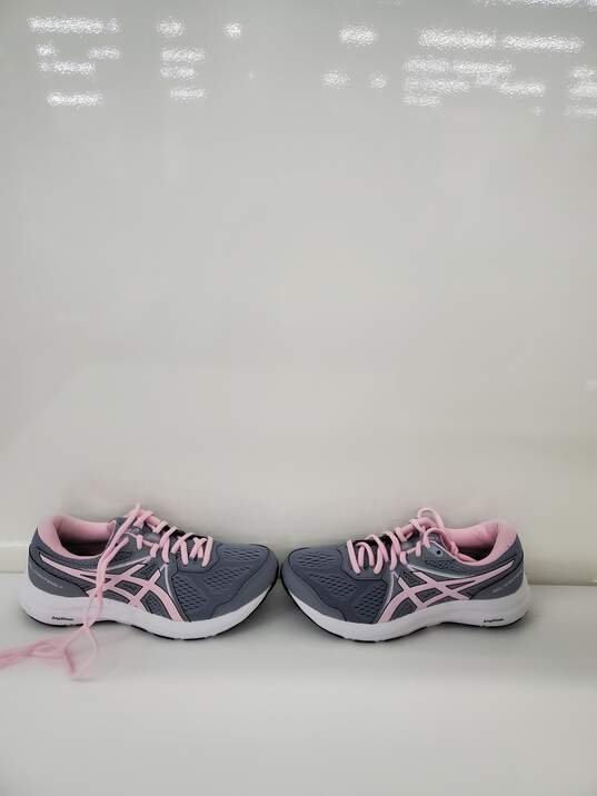 Gray & Pink Asics Women's Gel-Contend 7 Running Shoes Size-7 New image number 3
