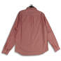 NWT Mens Pink Collared Long Sleeve Button-Up Shirt Size X-Large image number 2