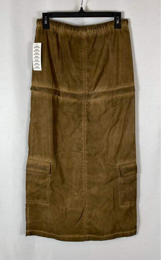Urban Outfitters Brown Cargo Skirt - Size X Small image number 4