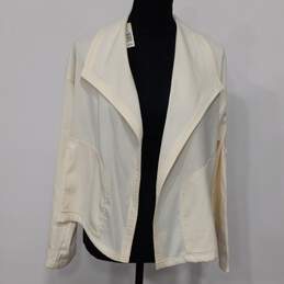 Max Studio Women's Ivory Open Front Blazer Jacket Size S NWTJacket