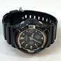 Designer Casio G-Shock GAS-100 Black Round Dial Analog Digital Wristwatch image number 3