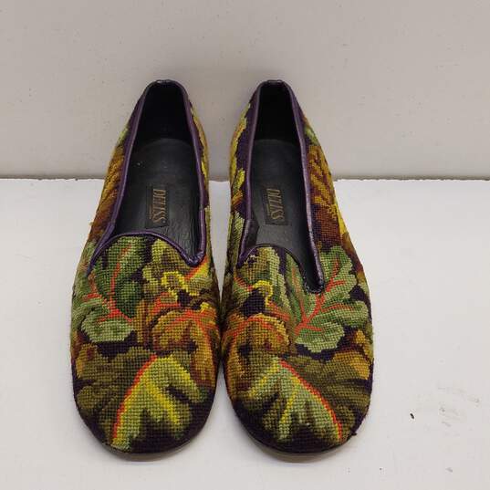 Deliss Vintage Embroidered Loafers Multicolor 10 image number 1