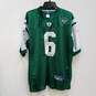Mens Green New York Jets Mark Sanchez #6 Football NFL Jersey Size 48 image number 1