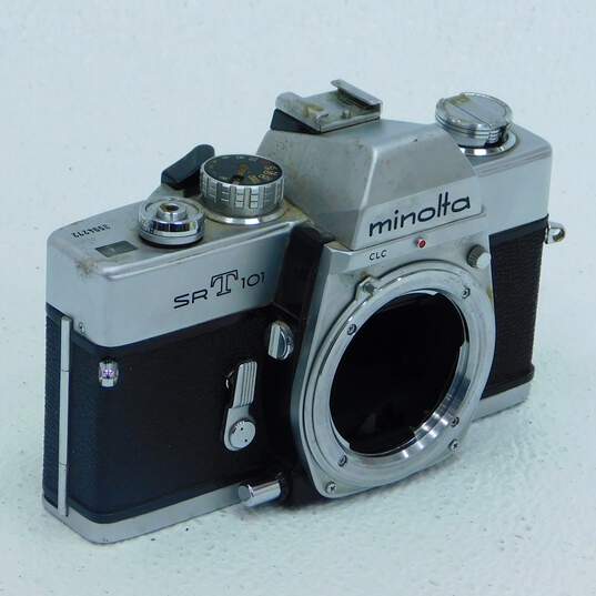 Vtg Minolta SRT101 35mm Film Body image number 1