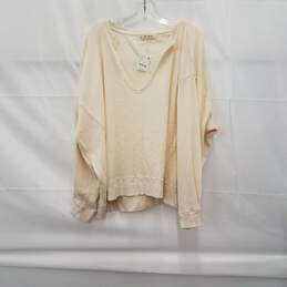 Free People Buttercup Thermal Top NWT Size Large