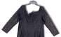 NWT Womens Black Floral Lace Off The Shoulder Back Zip Sheath Dress Size 16 image number 4