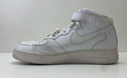 Nike Air Force 1 Mid Leather Sneakers White 10 alternative image