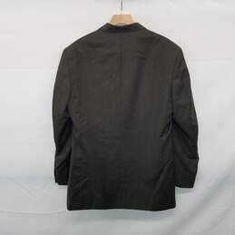 Men's Oscar De La Renta Brown Wool Cashmere Blend Suit Jacket Size 36R alternative image