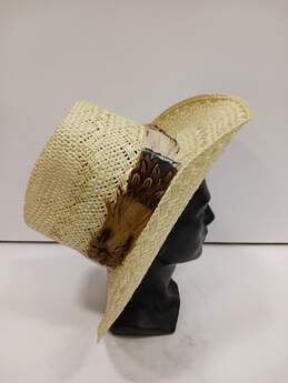 Resistol Straw Hat Hat Size 7 1/8