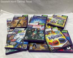 Lot of 12 Video Games for XBOX 360 Kinect