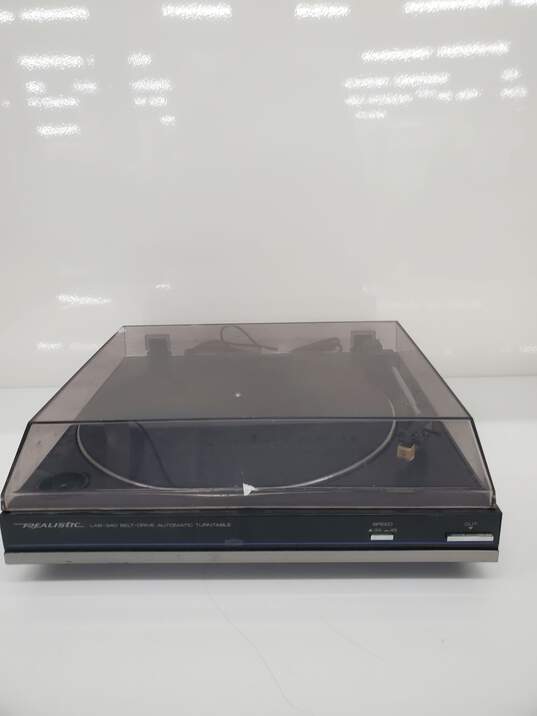 Realistic LAB-340 Belt-Drive Automatic Turntable Untested image number 2