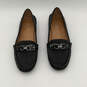 Womens Fortunata A0008 Black Signature Print Loafer Shoes Size 6.5 M image number 3