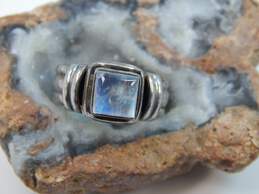 Nicky Butler Sterling Silver Square Moonstone Ring 7.0g