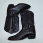 Dan Post Leather Cowboy Boots Size 10 image number 2