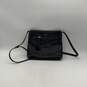 Kate Spade New York Womens Black Leather Pocket Adjustable Strap Crossbody Bag image number 1