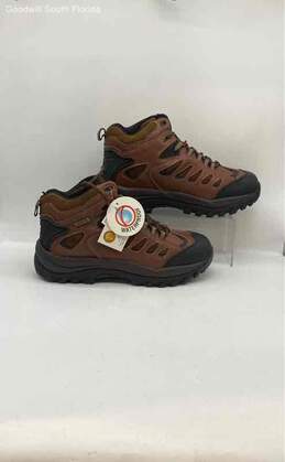 Black Dark Brown Mens Waterproof Shoes Size 11W/XW w/ Tags alternative image