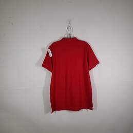 Mens Short Sleeve Embroidered Logo Collared Golf Polo Shirt Size Large alternative image