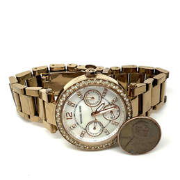 Designer Michael Kors MK-5S16 Gold-Tone Stainless Steel Analog Wristwatch alternative image