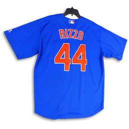 Mens Blue Chicago Cubs #44 Rizzo Major League MLB Baseball Jersey Size XL alternative image