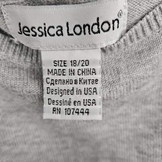 Jessica London Gray Shirt image number 3