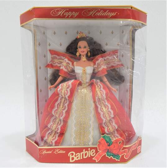 Barbie Happy Holidays Collector Doll Special Edition IOB image number 1