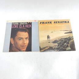 Vintage Frank Sinatra Love is A Kick & Come Back to Sorrento Vinyl Record LPS