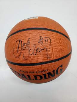 Autographed Spalding NBA Ultimate Outdoor Ball alternative image