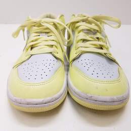 Nike Air Jordan 1 Low Lemonade, Grey, Yellow Sneakers DC0774-007 Size 9.5 alternative image