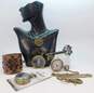 Mixed Materials Steampunk Themed Fashion Jewelry Lot image number 1