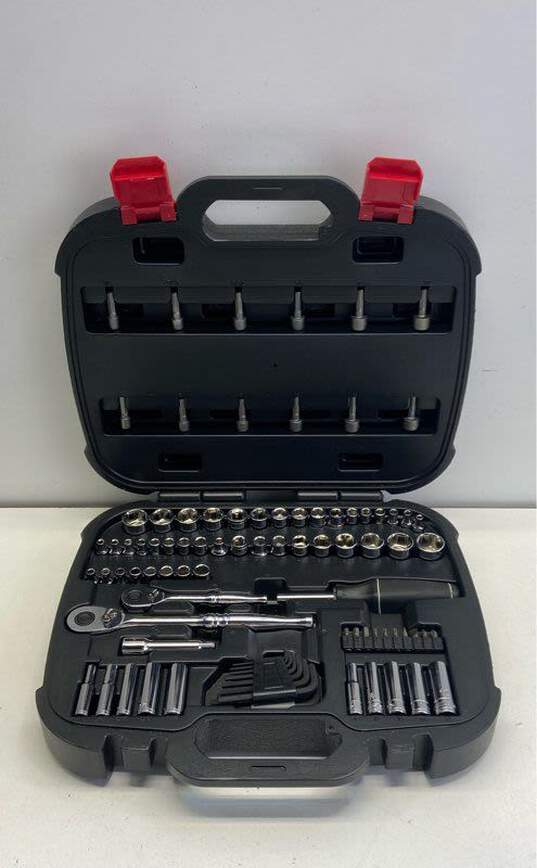 Husky 92 Pieces 1/4 IN and 3/8 in Drive Mechanics Tool Set image number 3