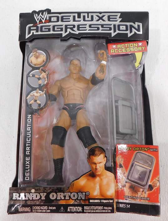 WWE Deluxe Aggression Series 14 Randy Orton Action Figure w/ Original Box image number 1