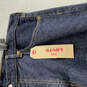 NWT Mens 505 Blue Dark Wash Extra Room In Thigh Straight Leg Jeans Sz 42x29 image number 4