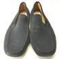 Hugo Boss Navy Blue Suede Driving Loafers Shoes Men's Size 43 image number 6