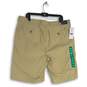 NWT Tommy Hilfiger Mens Tan Khaki Slash Pocket Flat Front Chino Shorts Size 38 image number 2