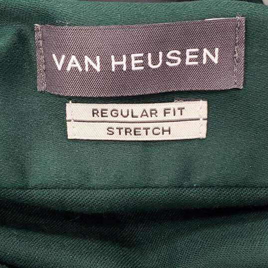 Van Heusen Men Green LS Shirt XL NWT image number 4