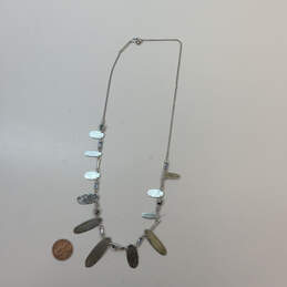 Designer Kendra Scott Silver-Tone Crystal Stone Hammered Choker Necklace alternative image