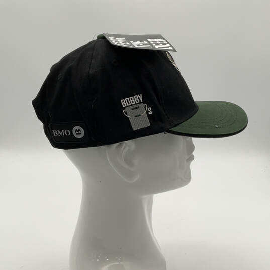 NWT Mens Black Green Milwaukee Bucks Bobby Bucket's Baseball Hat One Size image number 2