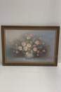 Vintage Original Still Life Floral Painting Artist Signed Oil on canvas image number 1