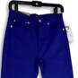 NWT Womens Blue High Rise 5-Pocket Design Skinny Leg Ankle Jeans Size 28 image number 3