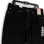 NWT Womens Black 550 Denim Dark Wash Pockets Straight Leg Jeans Size 36/32 image number 3