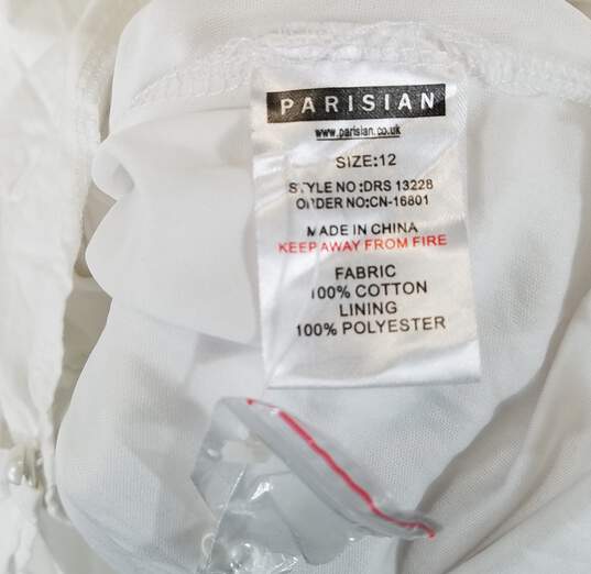 Parisian Dress White M image number 4