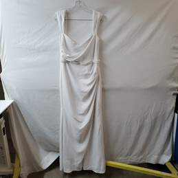 DB Studio White Sleeveless Maxi Dress