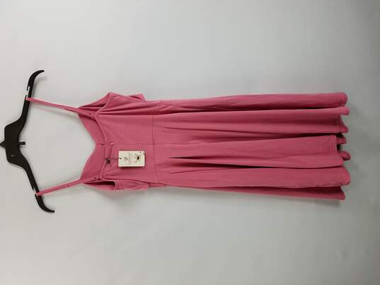 Yathon Women Pink Midi Dress M image number 4
