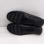 Mens Black Leather Round Toe Flat Slip On Loafer Shoes Size 6.5 M image number 5